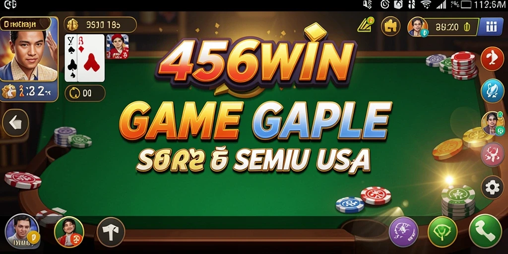 Screenshot dari gameplay seru Gaple di 456WIN.