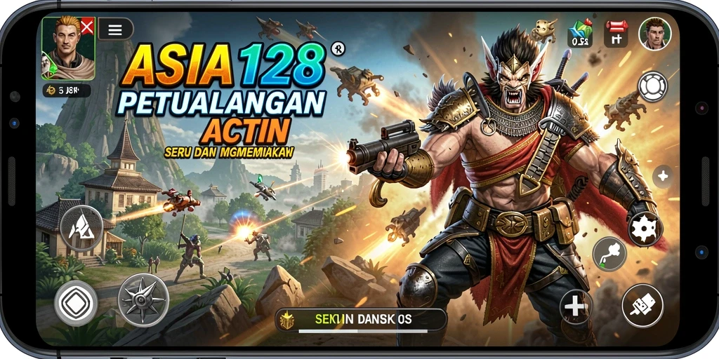 Tangkapan layar dari gameplay menarik di ASIA128.