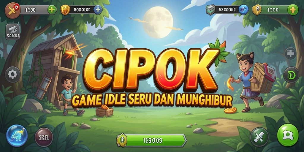 Tangkapan layar gameplay <strong>CIPOK</strong> menunjukkan pengalaman Idle yang menarik.