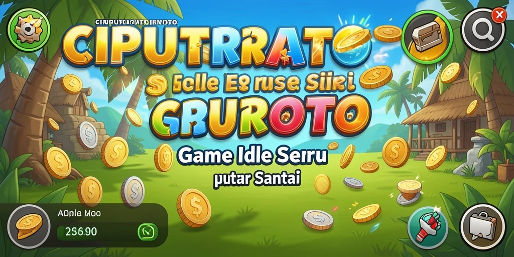 Gameplay santai CIPUTRATOTO dengan karakter unik.
