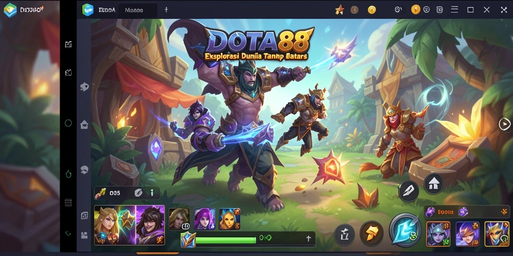 Tampilan gameplay DOTA88 yang memukau dan mendalam.