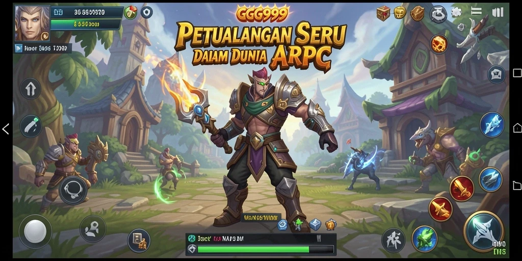 Tampilan gameplay GG999 yang mendebarkan dan penuh aksi.