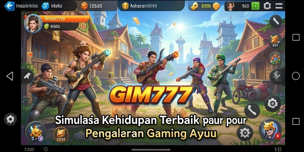 Tampilan gameplay GIM777 yang interaktif dan menarik.