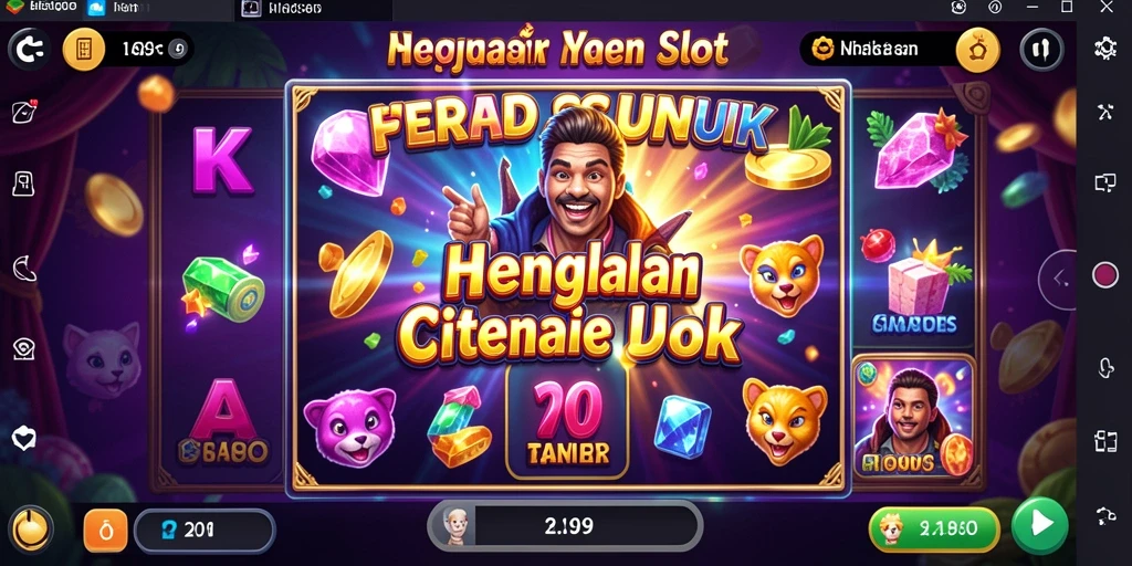 Gameplay menarik dari HR89 yang penuh warna dan efek suara.