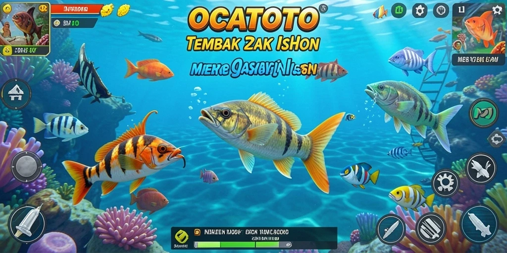 Gameplay seru Tembak Ikan dengan visual yang menawan.