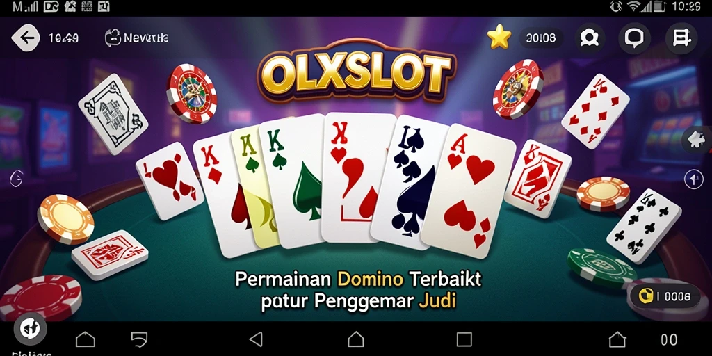 Screenshot gameplay OLXSLOT yang menunjukkan keseruan bermain Domino.