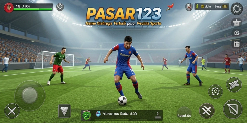 Screenshot PASAR123 menampilkan gameplay seru dan kompetitif.