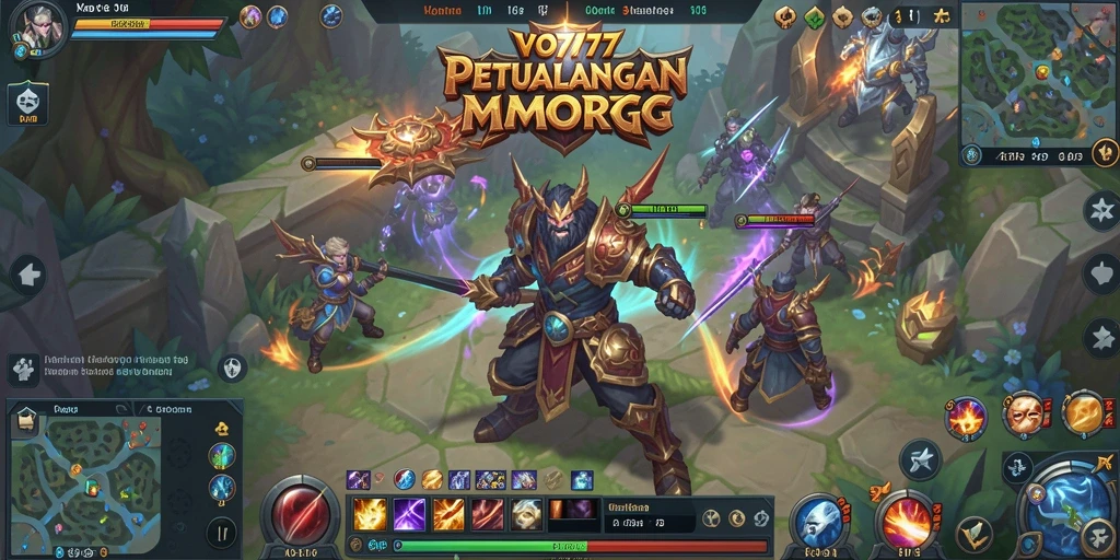 Gameplay seru <strong>VO777</strong> dalam petualangan MMORPG yang menantang.